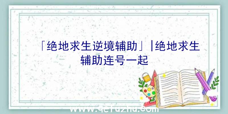 「绝地求生逆境辅助」|绝地求生辅助连号一起